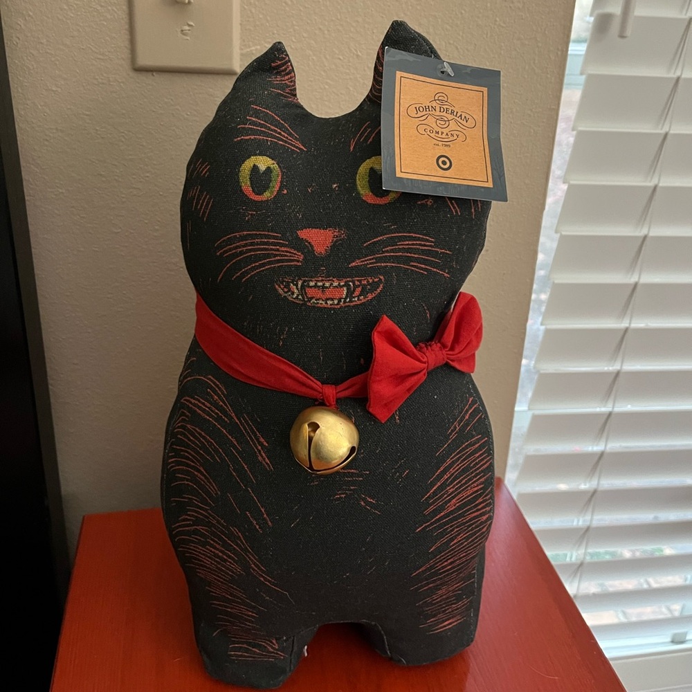John Derian for Target Novelty Cat Pillow 3D